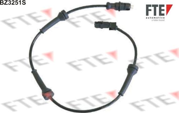 FTE BZ3251S - Датчик ABS, частота обертання колеса autocars.com.ua