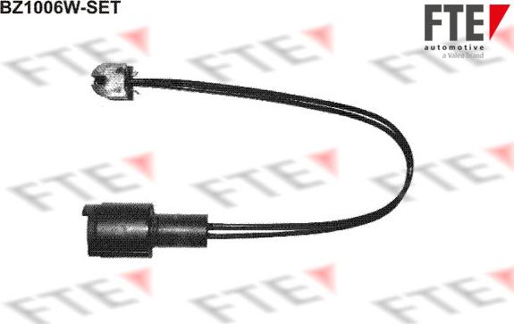 FTE 9410006 - Сигнализатор, износ тормозных колодок autodnr.net