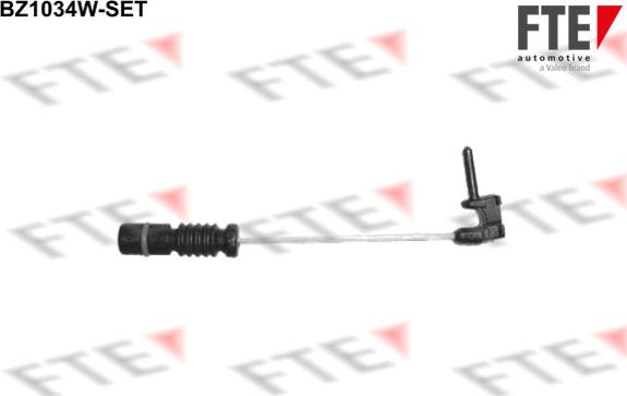 FTE BZ1034W-SET - Сигнализатор, износ тормозных колодок autodnr.net