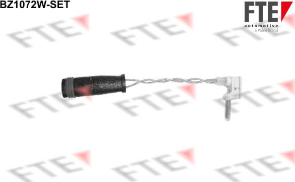 FTE BZ1072W-SET - Сигнализатор, износ тормозных колодок avtokuzovplus.com.ua