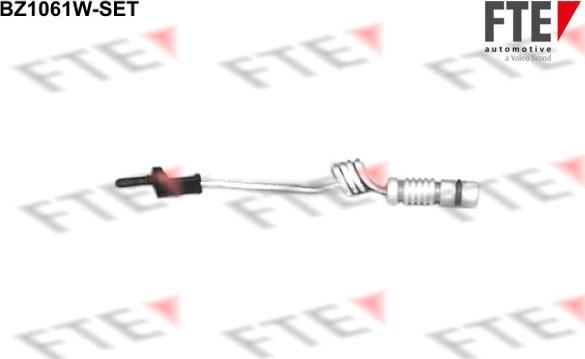 FTE BZ1061W-SET - Сигнализатор, износ тормозных колодок autodnr.net