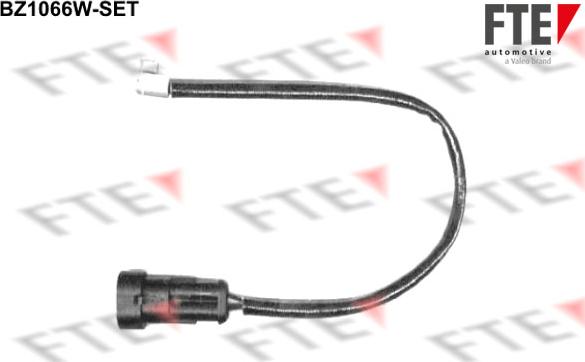 FTE BZ1066W-SET - Сигнализатор, износ тормозных колодок autodnr.net