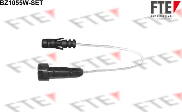 FTE BZ1055W-SET - Сигнализатор, износ тормозных колодок autodnr.net