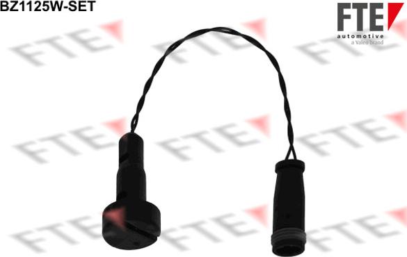 FTE BZ1125W-SET - Сигнализатор, износ тормозных колодок avtokuzovplus.com.ua