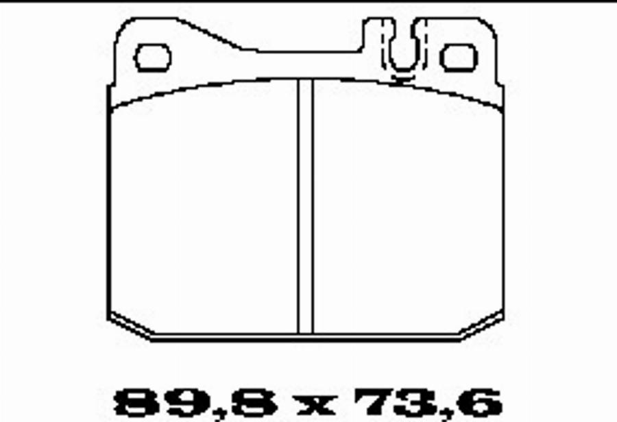 FTE BL1445A2 - Тормозные колодки, дисковые, комплект autodnr.net