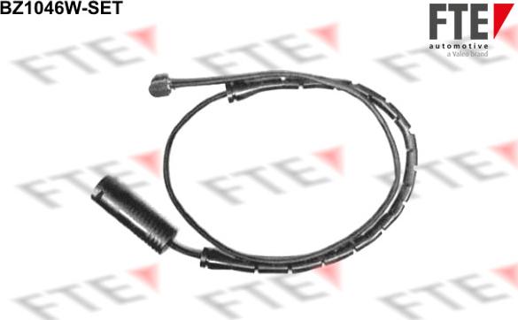 FTE BZ1046W-SET - Сигнализатор, износ тормозных колодок autodnr.net