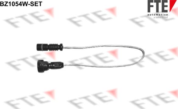 FTE BZ1054W-SET - Сигнализатор, износ тормозных колодок autodnr.net