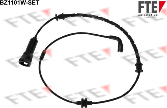 FTE BZ1101W-SET - Сигнализатор, износ тормозных колодок autodnr.net