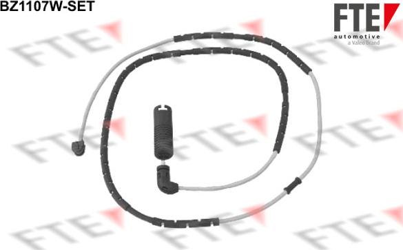 FTE BZ1107W-SET - Сигнализатор, износ тормозных колодок avtokuzovplus.com.ua