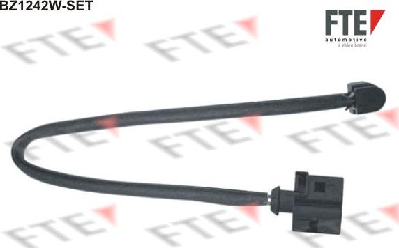 FTE BZ1242W-SET - Сигнализатор, износ тормозных колодок avtokuzovplus.com.ua
