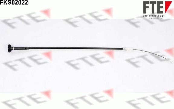 FTE FKS02022 - Трос, управління зчепленням autocars.com.ua