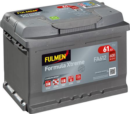 Fulmen FA612 - Стартерна акумуляторна батарея, АКБ autocars.com.ua