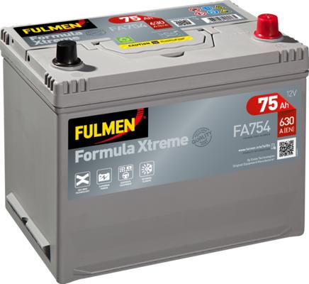 Fulmen FA754 - Стартерная аккумуляторная батарея, АКБ autodnr.net