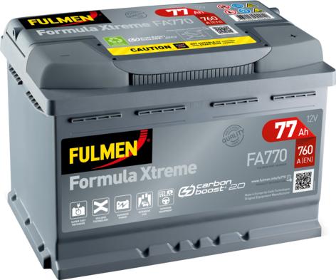 Fulmen FA770 - Стартерна акумуляторна батарея, АКБ autocars.com.ua