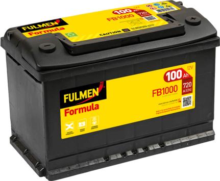 Fulmen FB1000 - Стартерна акумуляторна батарея, АКБ autocars.com.ua