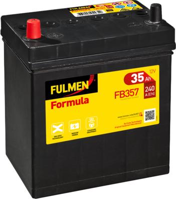 Fulmen FB357 - Стартерна акумуляторна батарея, АКБ autocars.com.ua