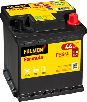 Fulmen FB440 - Стартерна акумуляторна батарея, АКБ autocars.com.ua