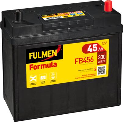 Fulmen FB456 - Стартерна акумуляторна батарея, АКБ autocars.com.ua