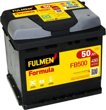 Fulmen FB500 - Стартерная аккумуляторная батарея, АКБ autodnr.net