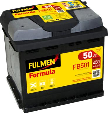Fulmen FB501 - Стартерная аккумуляторная батарея, АКБ autodnr.net