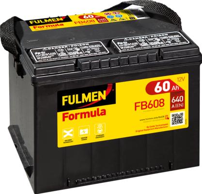 Fulmen FB558 - Стартерна акумуляторна батарея, АКБ autocars.com.ua