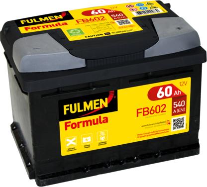 Fulmen FB602 - Стартерна акумуляторна батарея, АКБ autocars.com.ua