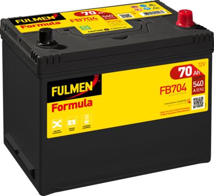 Fulmen FB704 - Стартерная аккумуляторная батарея, АКБ autodnr.net