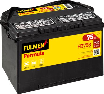 Fulmen FB708 - Стартерная аккумуляторная батарея, АКБ autodnr.net