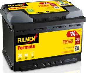 Fulmen FB740 - Стартерная аккумуляторная батарея, АКБ autodnr.net