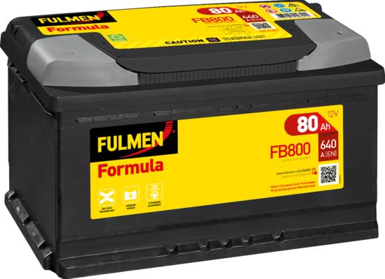 Fulmen FB800 - Стартерна акумуляторна батарея, АКБ autocars.com.ua