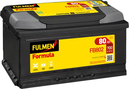 Fulmen FB802 - Стартерна акумуляторна батарея, АКБ autocars.com.ua