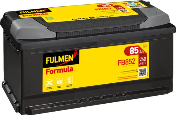 Fulmen FB852 - Стартерна акумуляторна батарея, АКБ autocars.com.ua