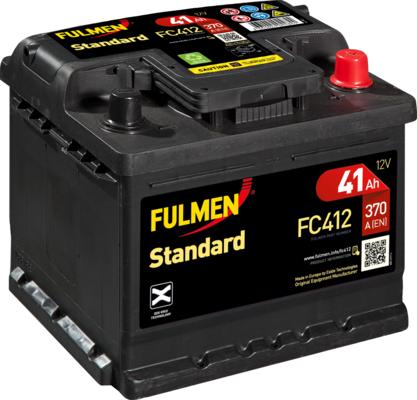 Fulmen FC412 - Стартерна акумуляторна батарея, АКБ autocars.com.ua