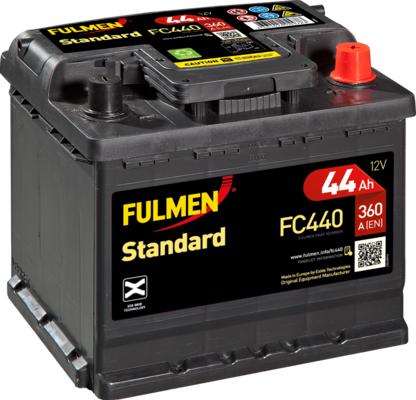 Fulmen FC440 - Стартерна акумуляторна батарея, АКБ autocars.com.ua
