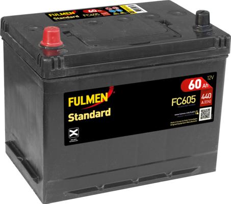 Fulmen FC605 - Стартерна акумуляторна батарея, АКБ autocars.com.ua