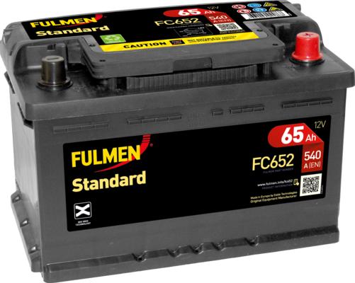 Fulmen FC652 - Стартерная аккумуляторная батарея, АКБ autodnr.net