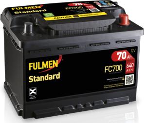 Fulmen FC700 - Стартерна акумуляторна батарея, АКБ autocars.com.ua