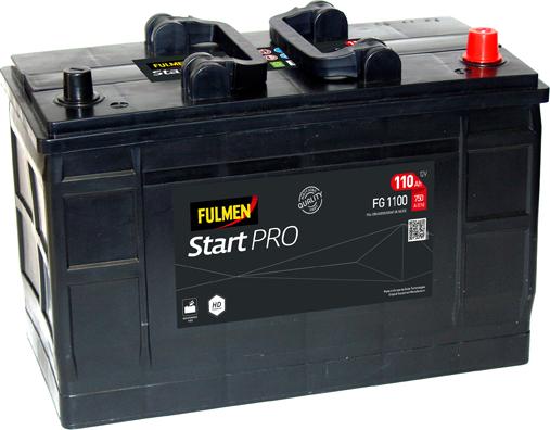 Fulmen FG1100 - Стартерна акумуляторна батарея, АКБ autocars.com.ua