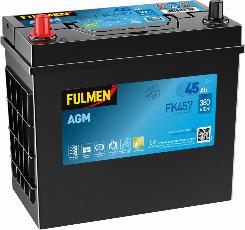 Fulmen FK457 - Стартерна акумуляторна батарея, АКБ autocars.com.ua