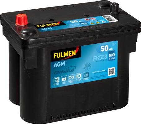 Fulmen FK508 - Стартерная аккумуляторная батарея, АКБ autodnr.net