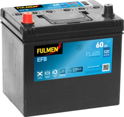 Fulmen FL605 - Стартерна акумуляторна батарея, АКБ autocars.com.ua