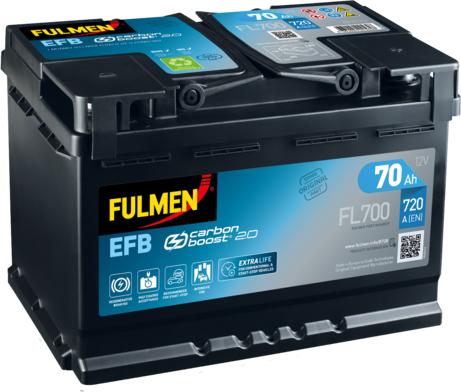 Fulmen FL700 - Стартерна акумуляторна батарея, АКБ autocars.com.ua