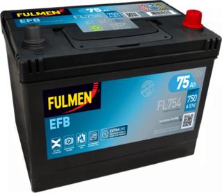Fulmen FL754 - Стартерная аккумуляторная батарея, АКБ autodnr.net
