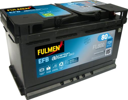 Fulmen FL800 - Стартерна акумуляторна батарея, АКБ autocars.com.ua