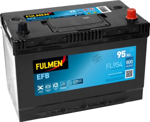 Fulmen FL954 - Стартерна акумуляторна батарея, АКБ autocars.com.ua