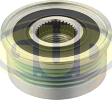 G.U.D. GEP110183 - Ремінний шків, генератор autocars.com.ua