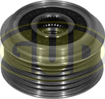 G.U.D. GEP110190 - Ремінний шків, генератор autocars.com.ua