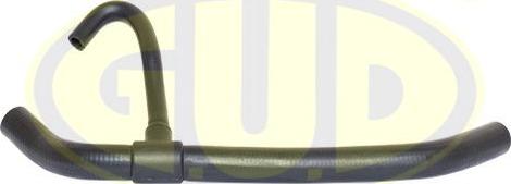 G.U.D. GSH027117 - Шланг радіатора autocars.com.ua