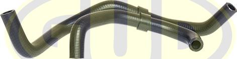 G.U.D. GSH027661 - Шланг радіатора autocars.com.ua
