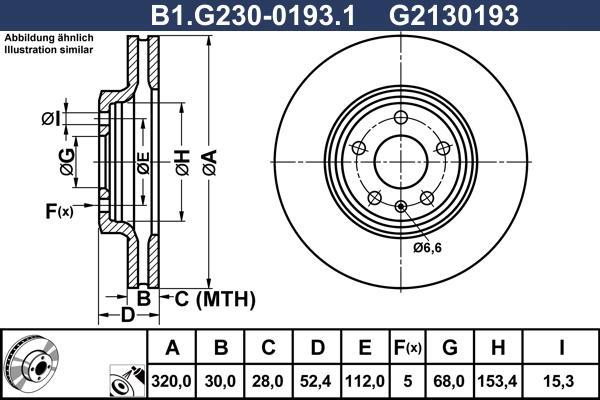 Galfer B1.G230-0193.1 - Гальмівний диск autocars.com.ua